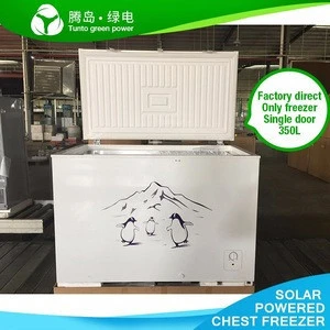 Best sale solar freezer refrigerator deep chest ice cream blast vertical display mini car dc door