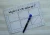 Import Best Seller Weekly Meal Planner Magnetic Board Reusable Dry Erase Weekly Menu Board from China