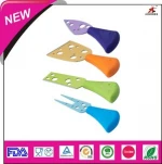 best selling stainless steel plastic handle cheese tools