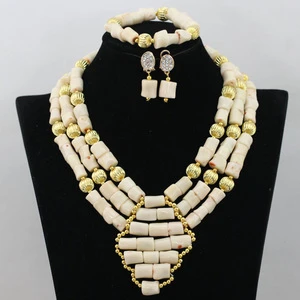 Bestway Jewelry Sets 2018 Fashion African Beads Jewelry Set In Shanghai