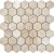 Import Bianco carrara white marble hexagon marble mosaic from China