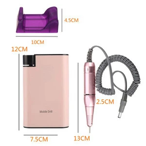 Bin Phone Rechargeable Nail Drill Machine Electric Portable Nail Drill