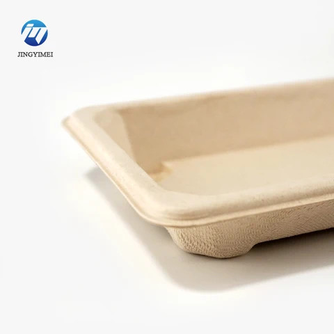 Buy Biodegradable Pulp Bagasse Food Containers Eco Friendly Sugarcane ...