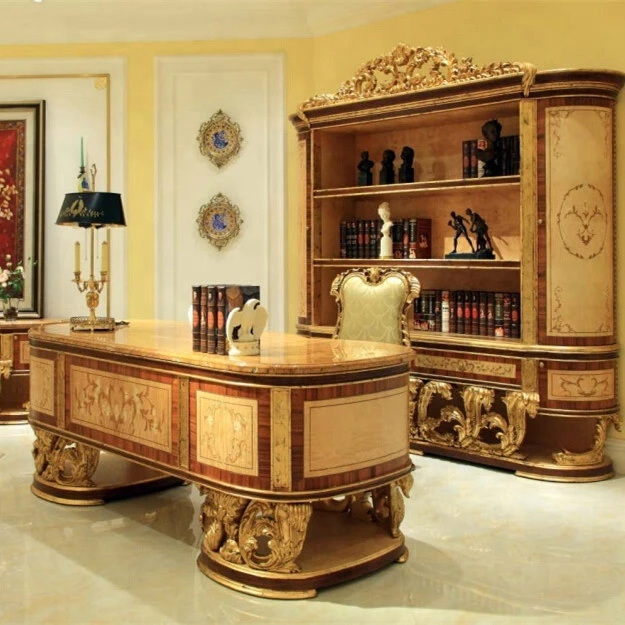 Bisini Arabic surface wood grain,handmade home office furniture - BF07-10082