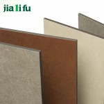 Black coloured hdf high density fiberboard boards for sale