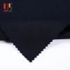 Black cotton nylon spandex blend ponte roma cotton fabric for coat