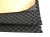 Import Black Egg Shape Acoustic Insulation Rubber Foam / sound proof sponge from China