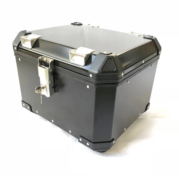 Black Motorcycle Aluminium Topcase tail Luggage Box For HONDA CB500X