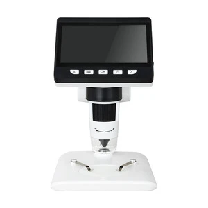 BM-DM307 1000x 4.3&#39;&#39; LCD digital microscope with 8pcs led multi language