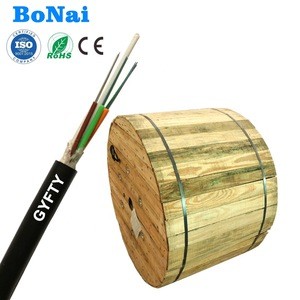 BoNai Communication Cable of Guangzhou FRP strength member GYFTY Fiber Optic Cable Outdoor