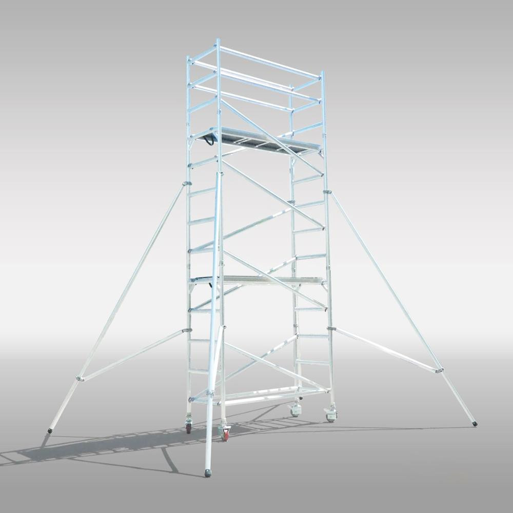 Buy Brand New Aluminium Mobile Scaffold Tower Single Width Tower ...