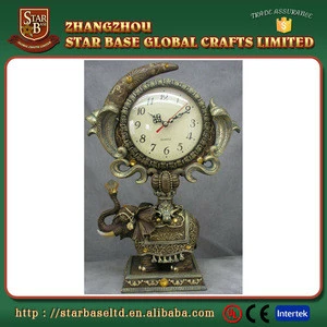 Brand new custom resin mechanical clock with great price