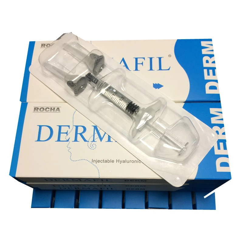 buy injectable dermal fillers dermafil 100% hyaluronic acid 2ml