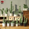 CAB0068 Factory Direct Bonsai Artificial Cactus Plants