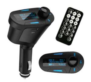Car Kit MP3 Player Audio FM Transmitter Remote USB SD Card