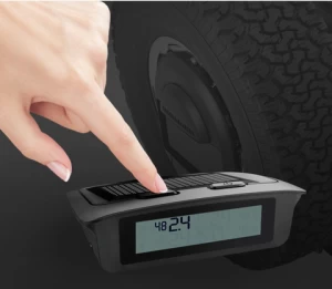 Car tire pressure monitor system TPMS Tyre Pressure Monitoring Solar Power Digital LCD Display Auto Security Alarm Systems