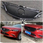 Car Tuning Grille  for Mazda 6 Atenza 2015 - 2018 On made of ABS plastic