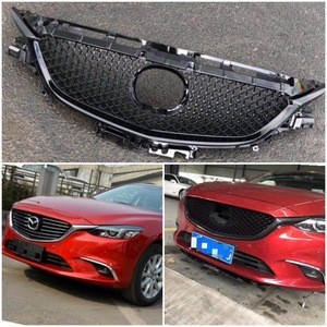 Car Tuning Grille  for Mazda 6 Atenza 2015 - 2018 On made of ABS plastic