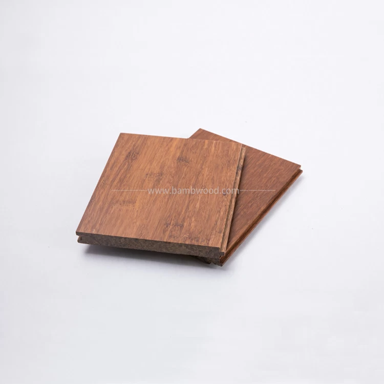 Carbonized Vertical Natural Cololr Eco Waterproof Bamboo Flooring