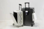 Carry Bag Bags Locks Digital Lock Wheelchair With Wheels Valijas On Luggage Aluminium Fingerprints Esthetician Suitcase