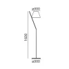 ce certificate e27 holder fabric, wooden and iron indoor use floor lamp