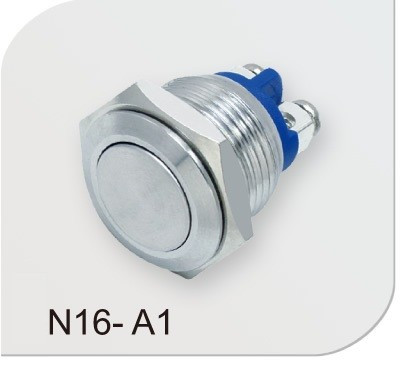 Buy Cha Cn16 Series Metal Pushbutton Switch On Off Momentary 16mm Push ...