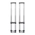 Import Cheap and durable telescopic luggage spare parts trolley handle for bag accessories from China