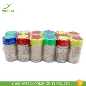 Cheap bamboo toothpick diameter 2.0mm price wholesale