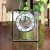 Import Cheap gift product  GLASS-clock03 Creative home kitchen Originality glass craft clock from China