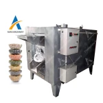 chestnuts roaster pecans bean Pine nuts hazelnut palm kernel roasting machine
