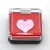 Import Chicago Tourist Souvenir Heart Shape Custom Metal Souvenirs Fridge Magnet from China