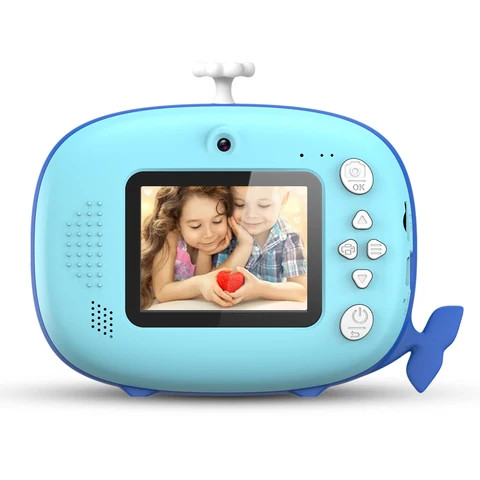 Children Instant Print Photo Camera For Kids 1080p video digital Camera   for 3 to 12 year old boys girls