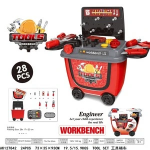 Children workbench tool play sets repair bricolage tool toy