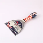China custom fashion logo putty knife colorful design construction putty knife