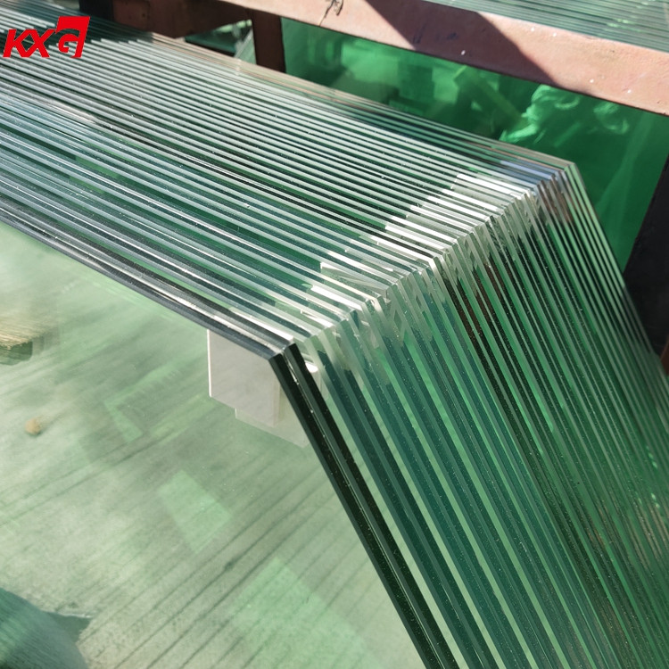China factory laminated transparent glass panel safety toughened glass building glass wall construction