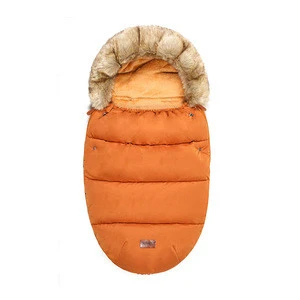 China factory price winter warm waterproof baby sleeping bag for baby stroller footmuff