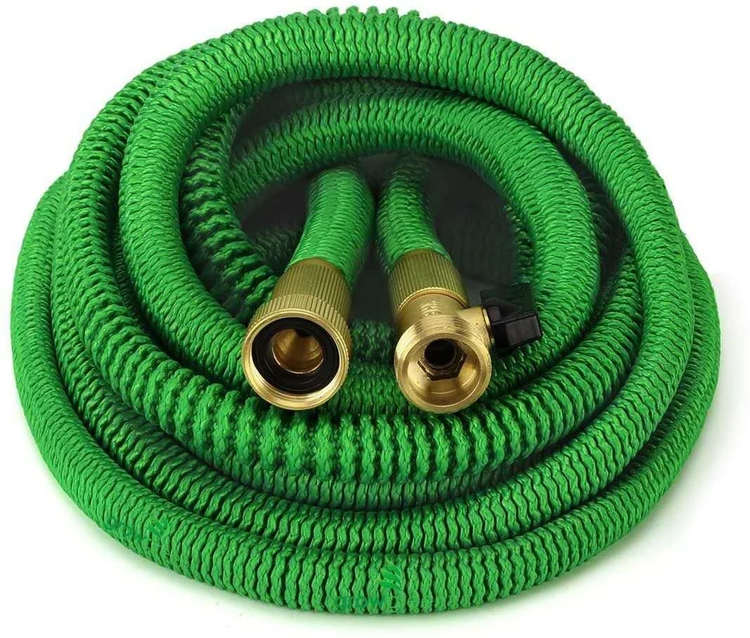 China Manufacture Direct Selling Expandable Garden Water Hose Pipe High Quality Garden Hose With 8 Function Garden Water Nozzle