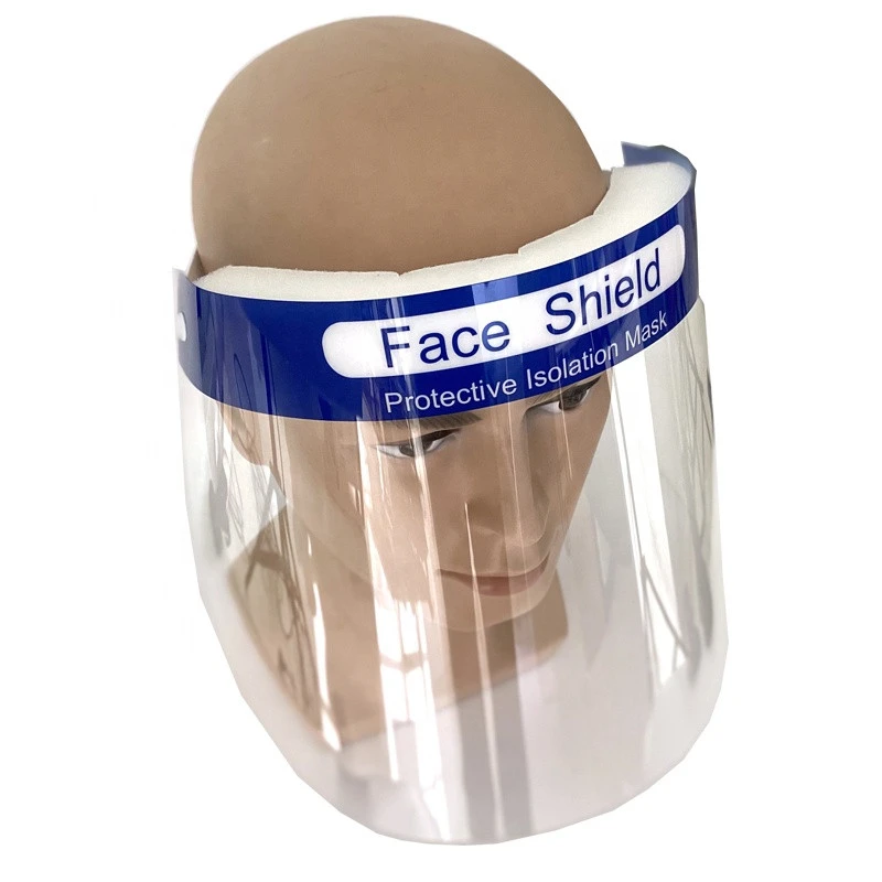 China manufacturer Anti Fog  Transparent Safety Visors Protective Face Cover face sield blocc face shield