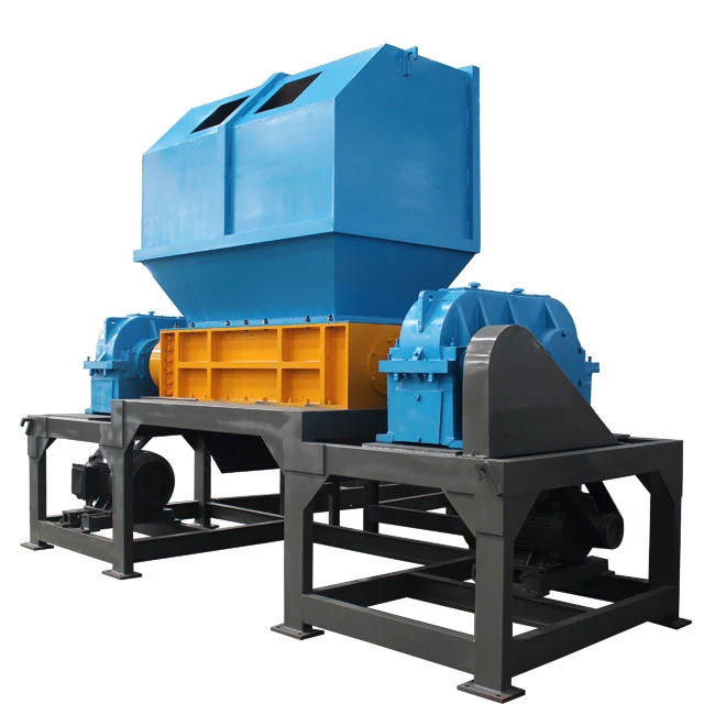 China used rubber tires recycling machines / waste tire shredding plant/ shredder machine with factory price