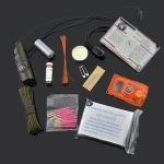 chongfu outdoor 12 in1 hiking mess kit personal military survival kit for camping