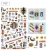 Import Christmas Halloween Holiday nail sticker decals nail art patch for sticker decal for nail art from China