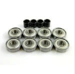 chrome steel small size skate bearing MR52ZZ MR62ZZ MR72ZZ Miniature bearing for skate board