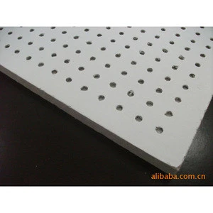 Class A1 Non-Combustible Light Weight Acoustic Tiles Ceiling 15Mm Mineral Rock Wool Board