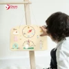 Classic World 2022 2021 New Montessori Wooden Early Education Toys Play Fun Board Game Magnetic Barometer