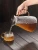 Clear Borosilicat Thickened Hammer Pattern Cool Kettle Glass Water Jug Water Pouring Jug