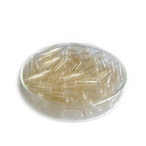 Clear High Quality  HPMC vegetarian empty printed capsules size 00 0 1 2
