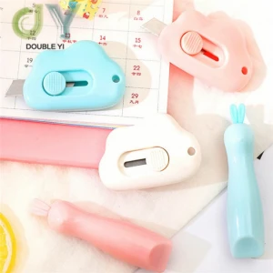 Cloud shape mini letter opener knife portable small box cutters envelope cutter office school stationery