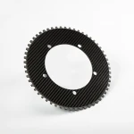 CNC customized carbon fiber sheet parts with laser cutting machine accessories