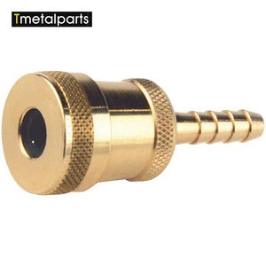 CNC Lathe Non-Standard Customized Brass Valves, Nipple Turning Parts