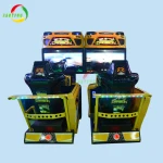 Coin operated amusement parks arcade game car racing game machine